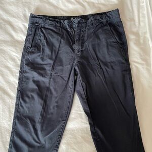 Barbour Navy Chino Cotton Pants
